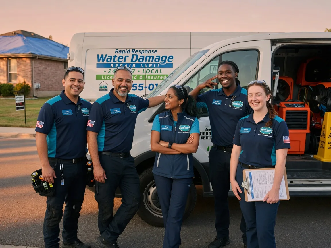 Water Damage Restoration company in Sterling City, TX